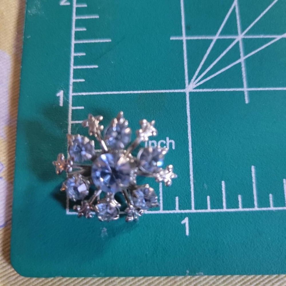 Vintage Rhinestone Brooch Set OS Multi Excellent - Picture 5 of 6
